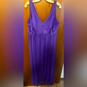 Purple David’s Bridal Evening Gown